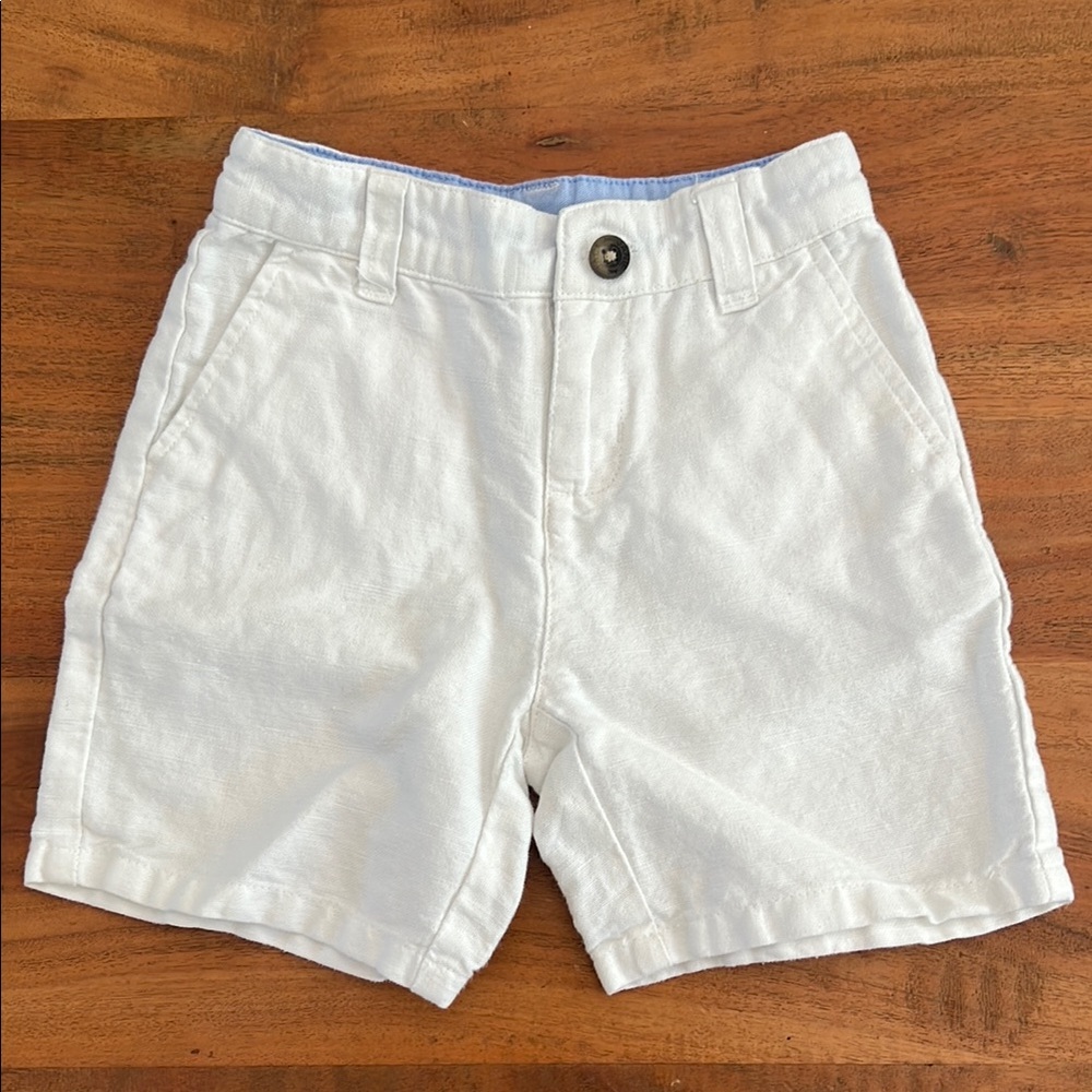 Janie and Jack White Tailored Shorts